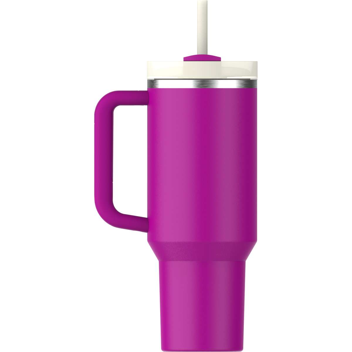 Stanley Quencher H2.0 FlowState Handled Tumbler Ανοξείδωτο BPA Free 1.18lt Violet Blossom